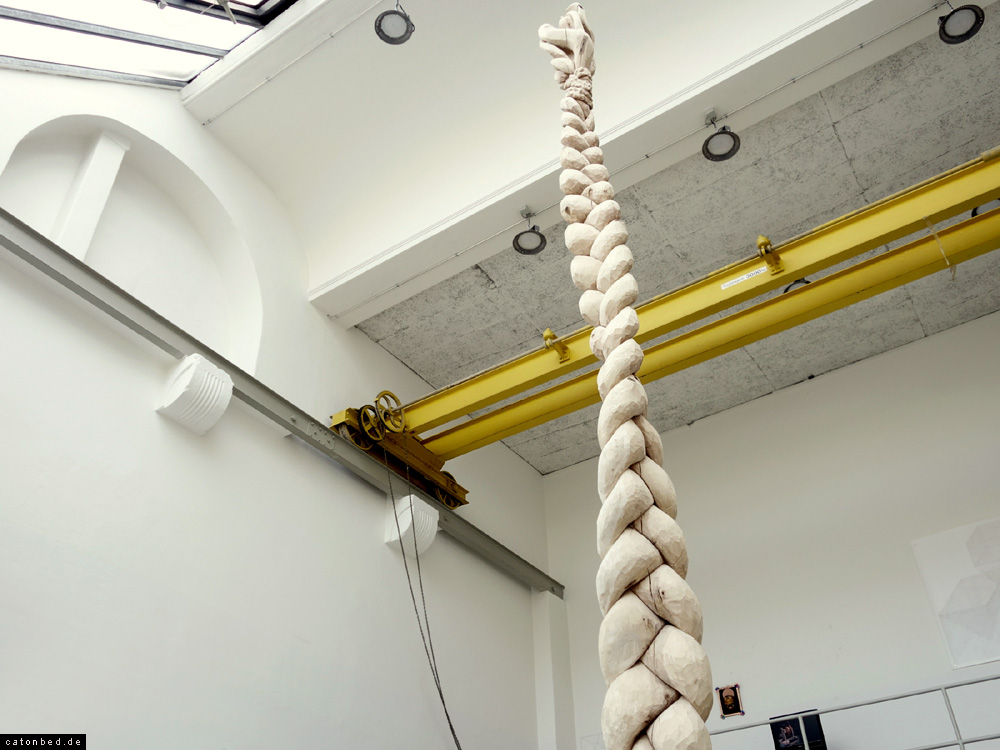 Holzskulptur: Sandra Vater