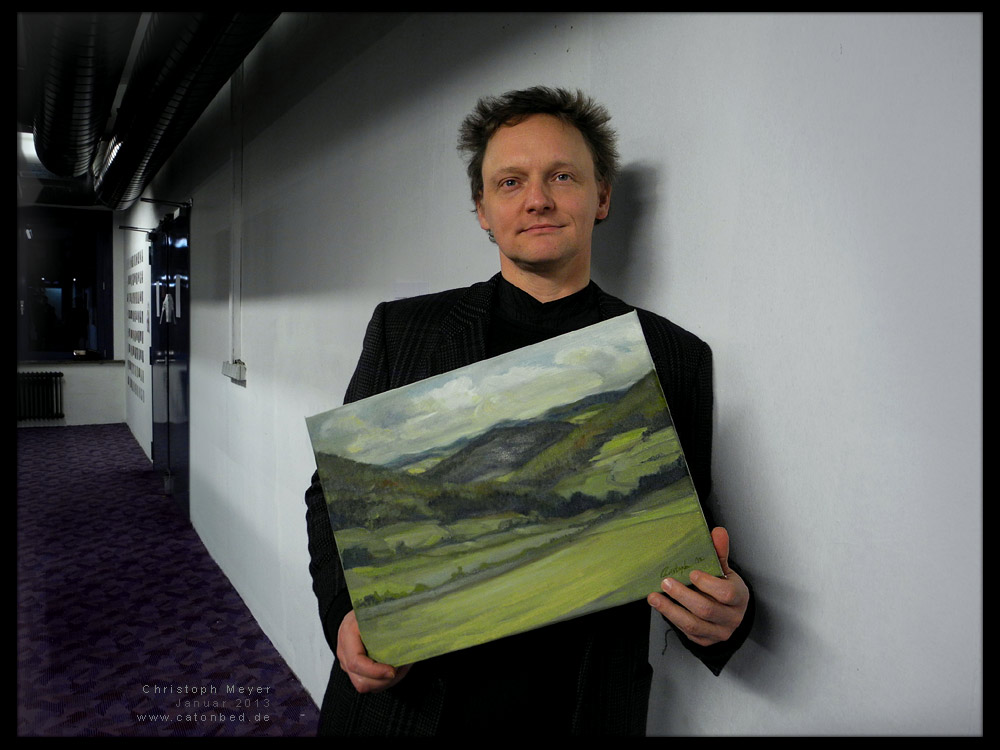 Christoph Meyer mit Arbeit , 2013