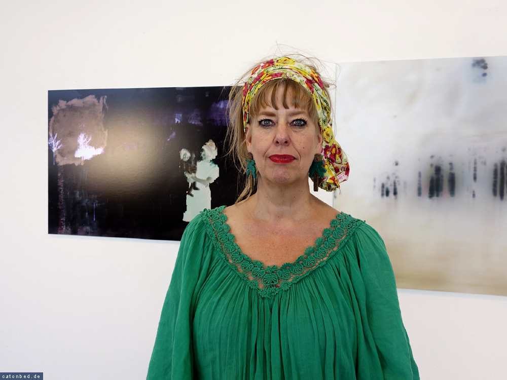 Die K&uuml;nstlerin Kathrin Karras 