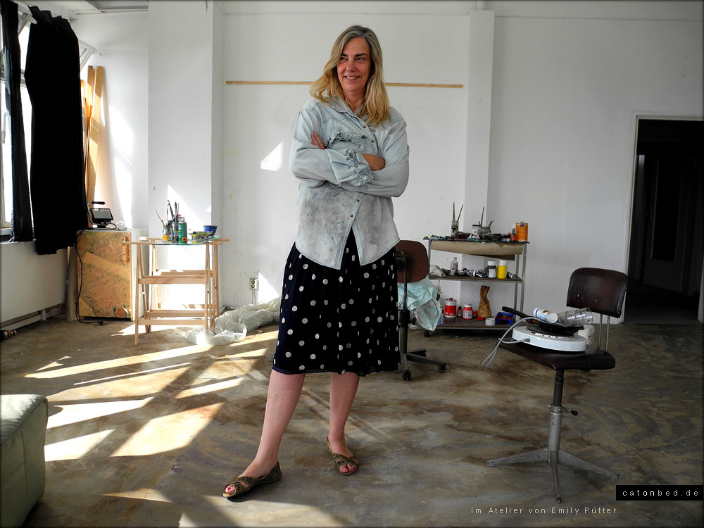 Berlin,  KWO Ateliers: Emily Pütter