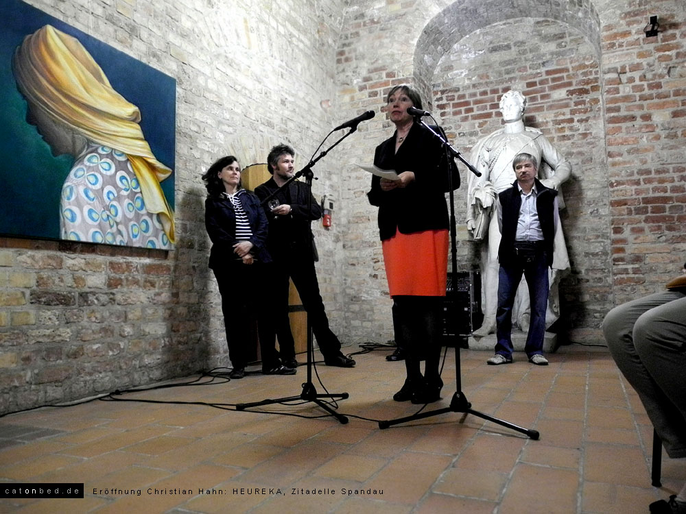 Christian Hahn:  HEUREKA, Bastion Kronprinz Atelier Peter Cuje