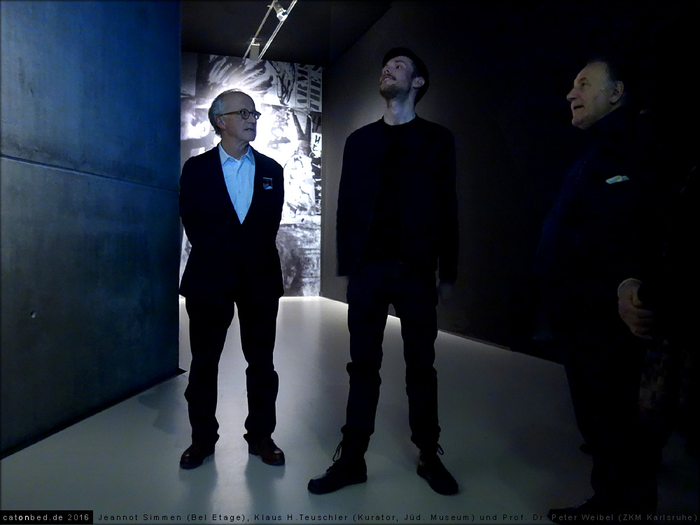 Boris Lurie / Jeannot Simmen, H. Teuschler und Peter Weibel