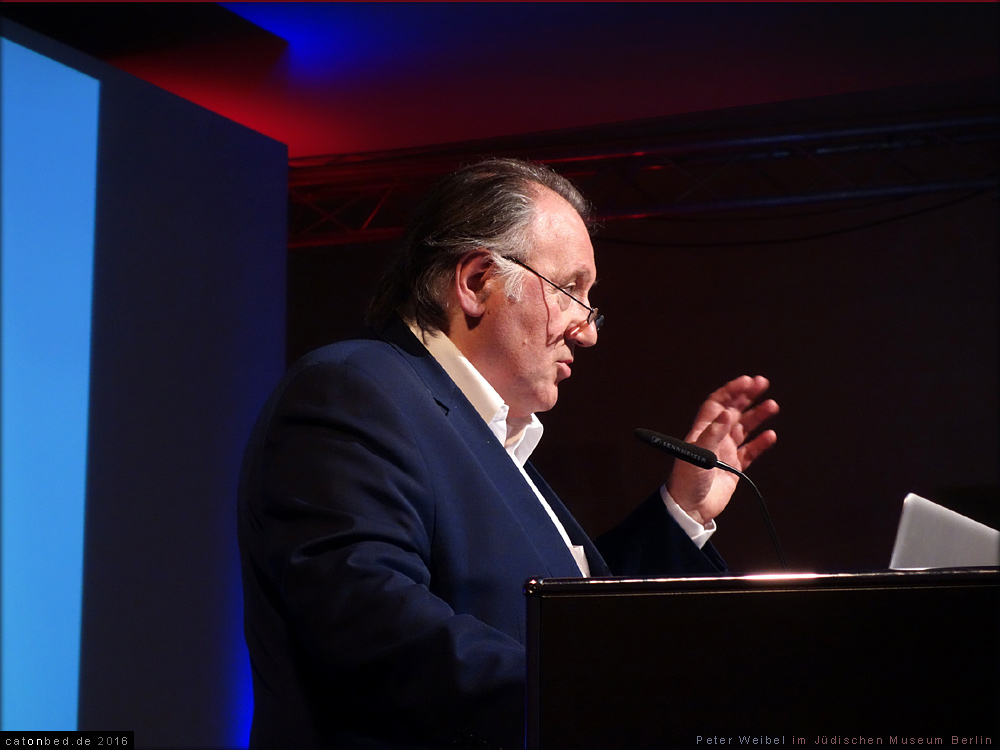Peter Weibel / Prof. Dr, Peter Weibel, ZKM