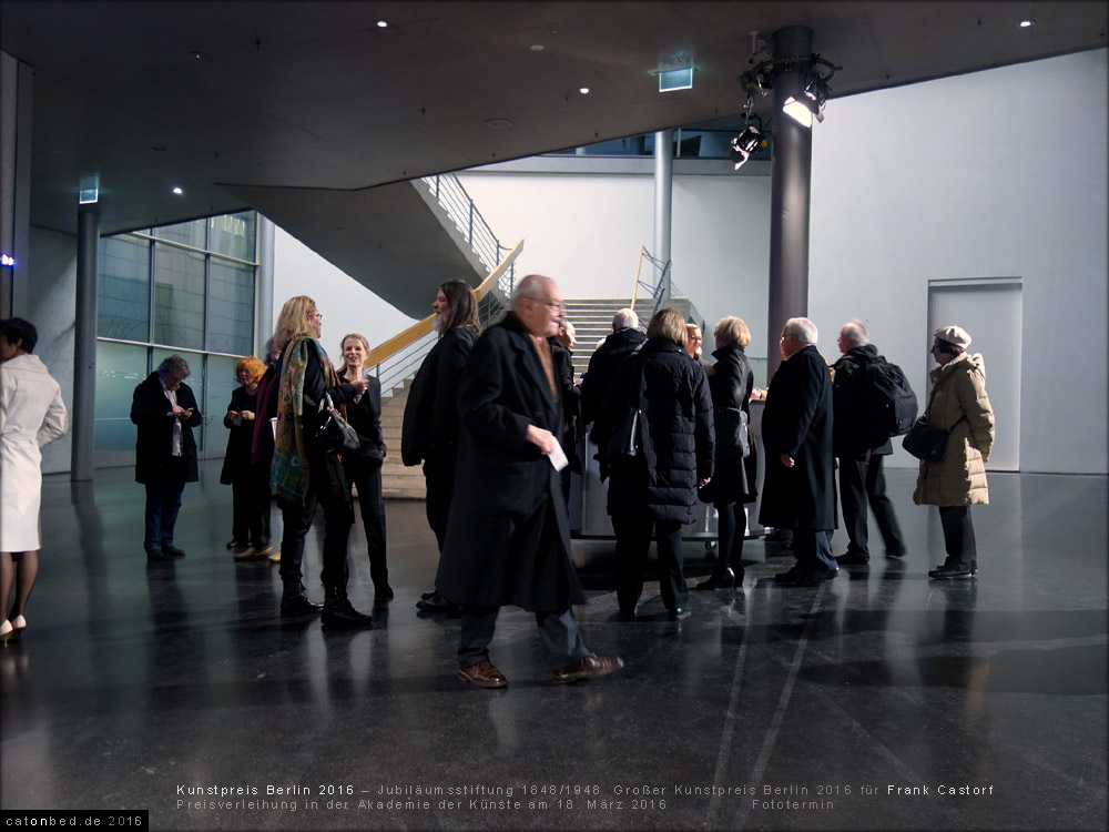 Akademie der K&uuml;nste, Kunstpreis Berlin 2016