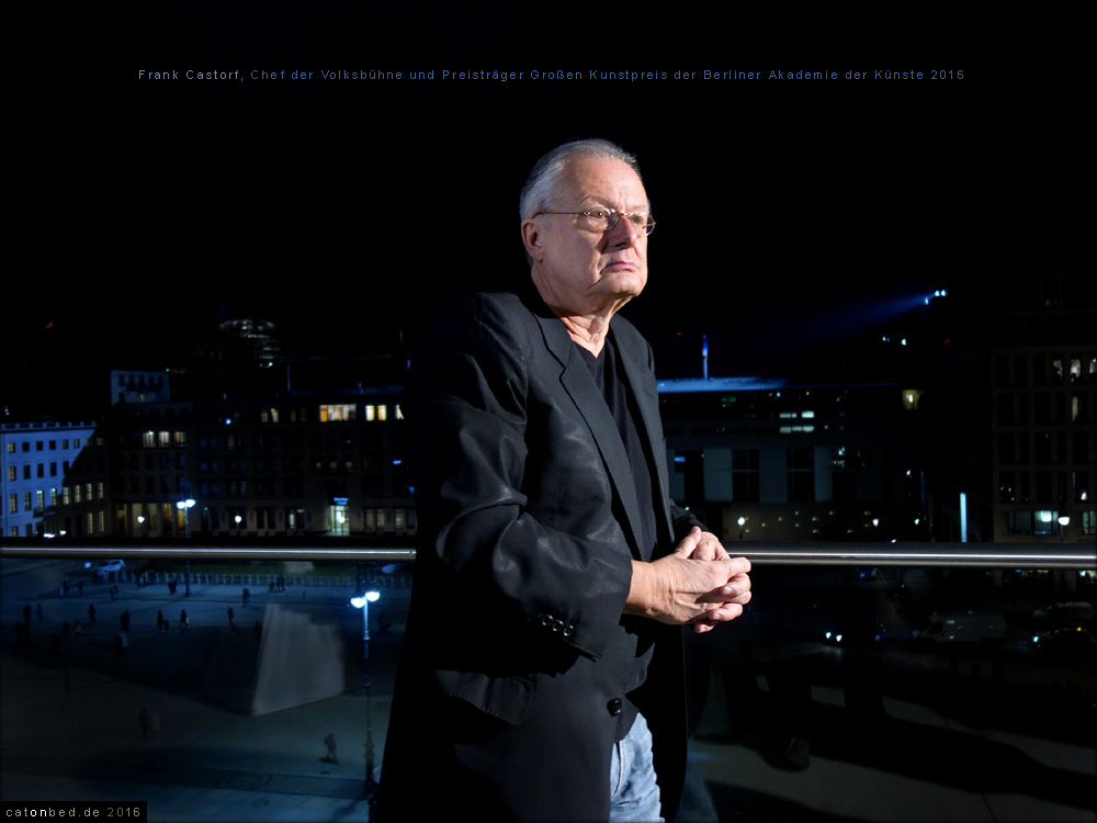 Frank Castorf (Gro&szlig;er Kunstpreis Berlin 2016)