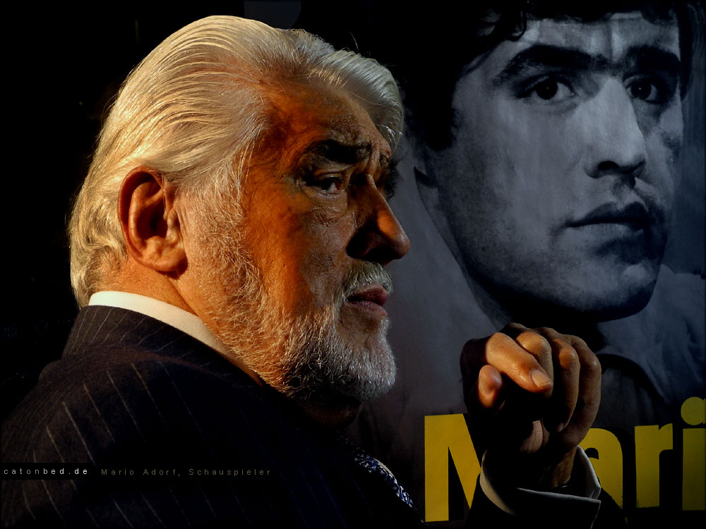 Mario Adorf, Akademie der Künste, Berlin