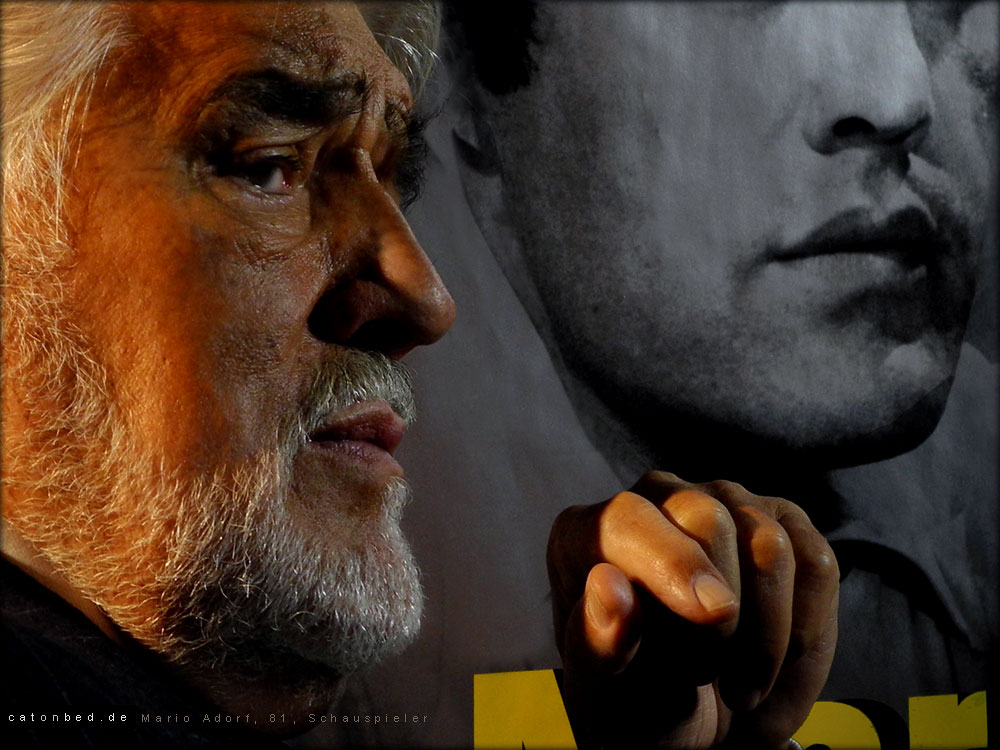 Mario Adorf, Akademie der Künste, Berlin