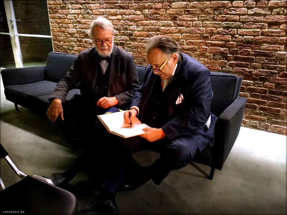 Wolf Herzogenrath und Peter Weibel