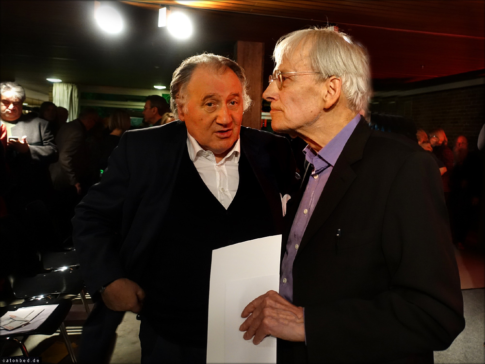 Peter Weibel und Timm Ulrichs