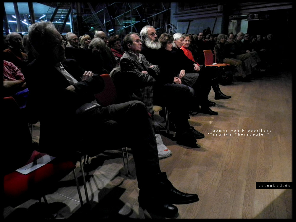 mit Kulturstaatsminister Bernd Neumann, Ingomar von Kieseritzky / Harry Rowohlt, Iris Berben und Akademie-Präsident Klaus Staeck
