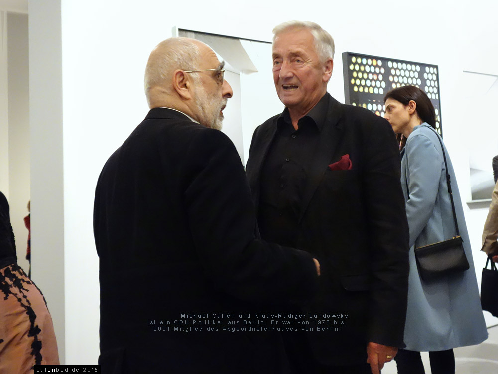 Michael Cullen, Laudatio Eröffnung BG 2015