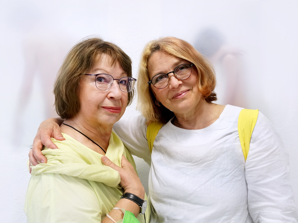 Ausstellung Sibylle Bergemann: Angela und Mechthild