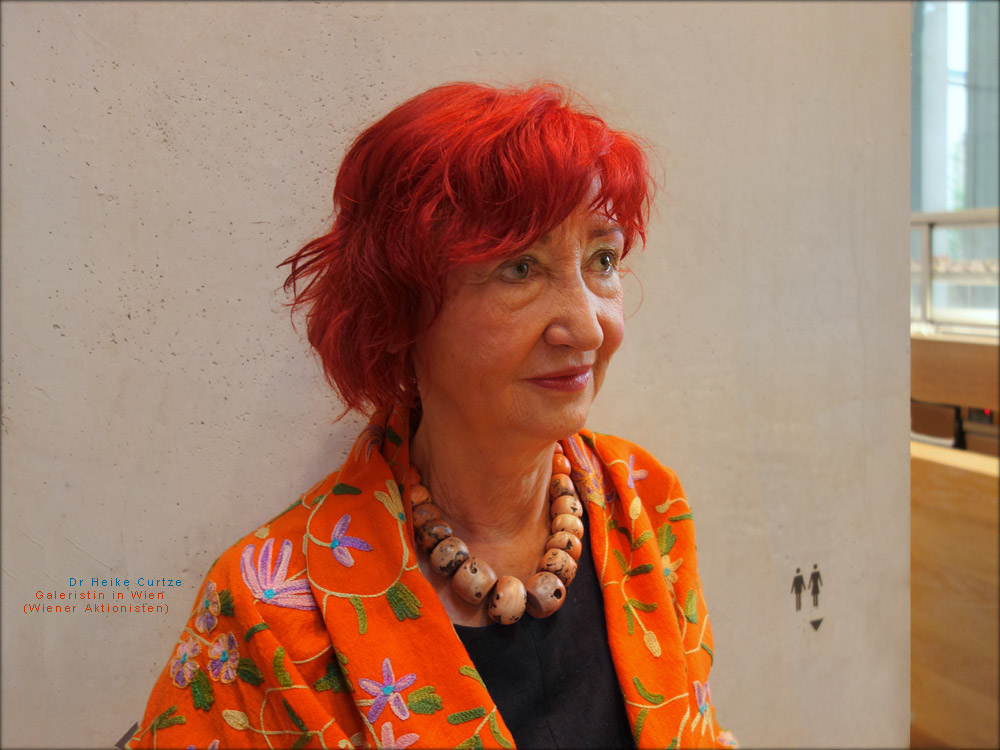 Heike Curtze, Galeristin aus Wien