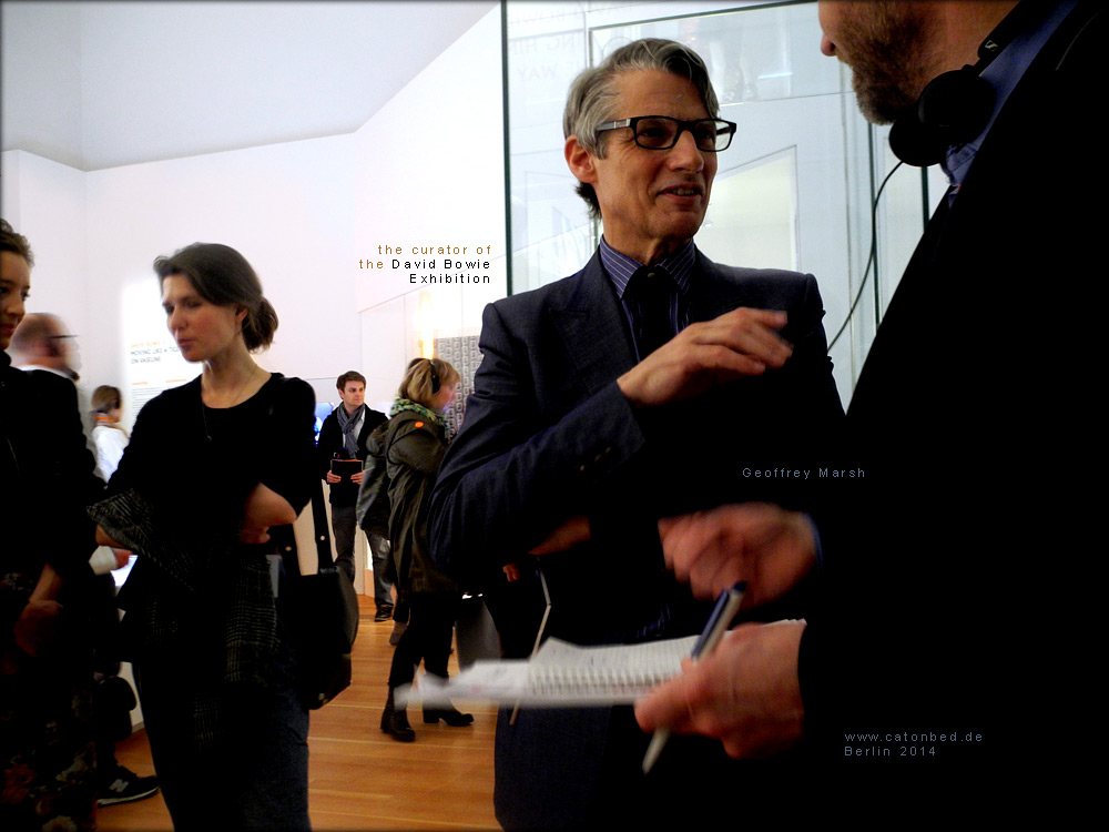 Geoffrey Marsh, curator David Bowie