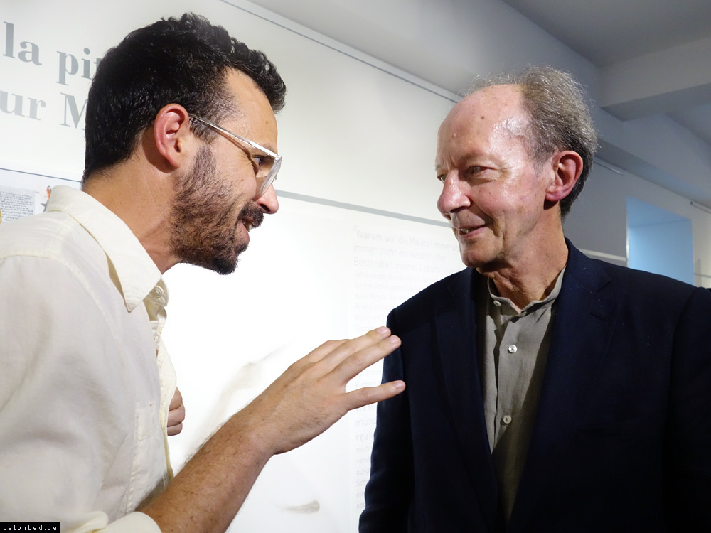 Giorgio Agamben in einem Gespräch