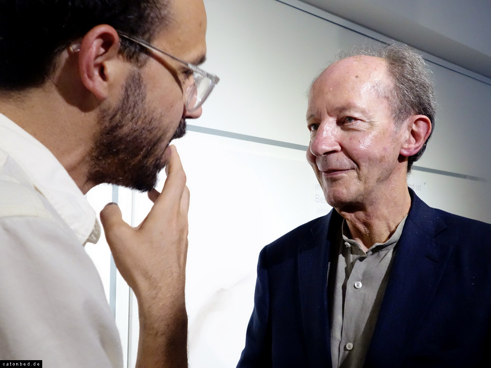 Giorgio Agamben in einem Gespräch