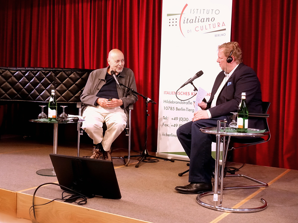 Alessandro Guerriero im Gespräch mit Tobias Hoffmann