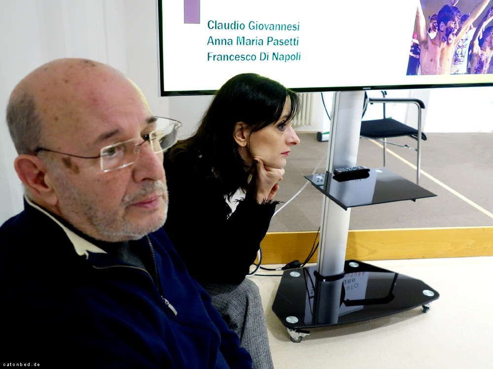 2019 Anna Maria Pasetti, Claudio Giovannesi und Francesco Di Napoli