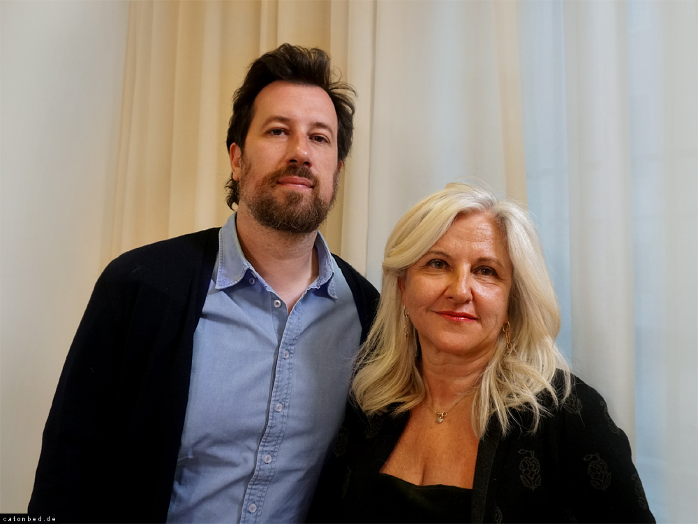 Marco Missiroli und Prof. Dr. Maria Carolina Foi