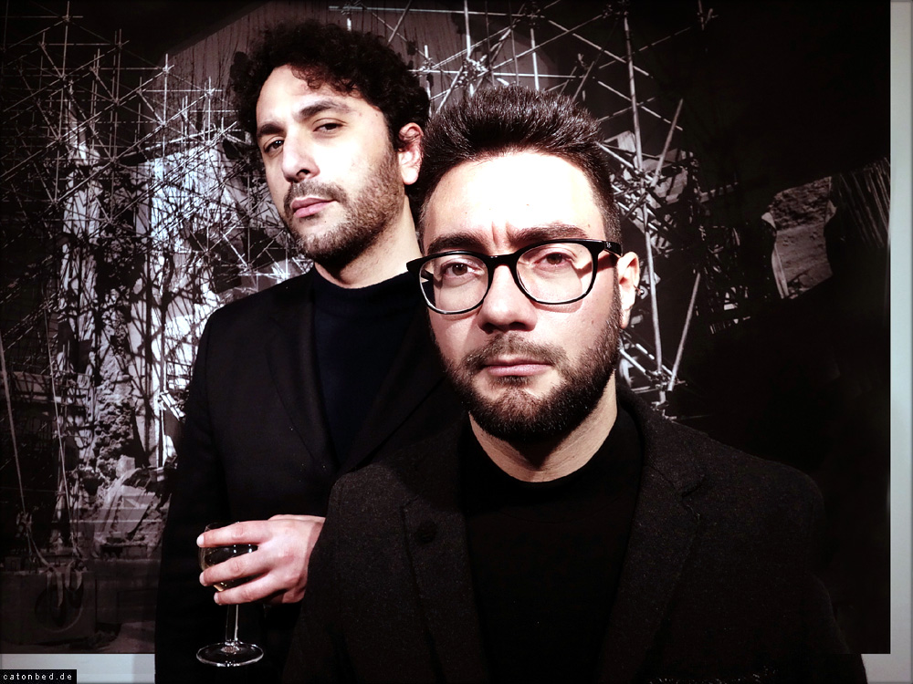 Der künstlerische nLeiter Luigi Vitelli und Regisseur Nicola Ragone