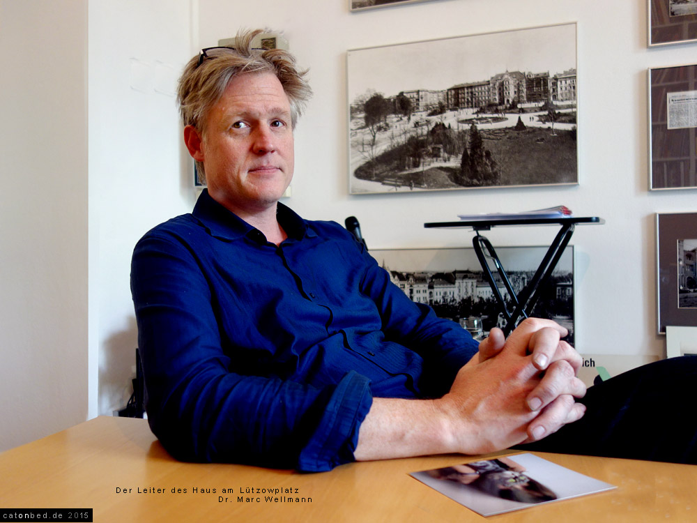 Marc Wellman, Leiter Haus am L&uuml;tzowplatz, HAL 2015-6