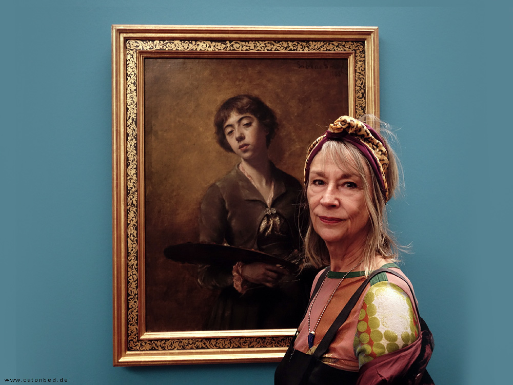 Sabine Lepsius (1864-1942), Selbstbildnis