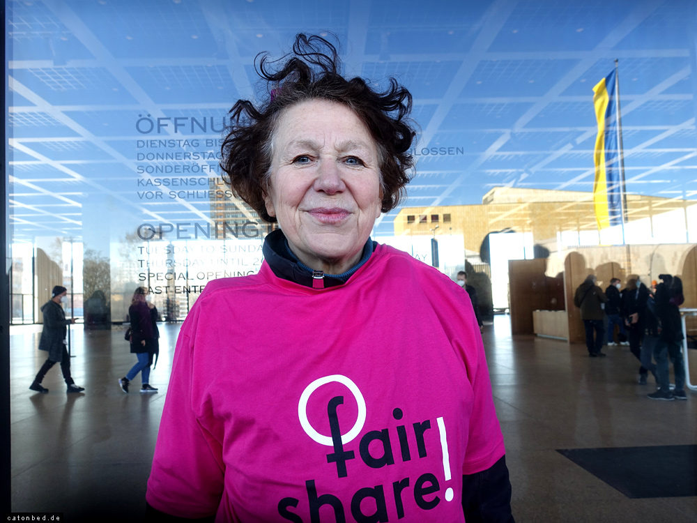 Die Organisatorin Rachel Kohn