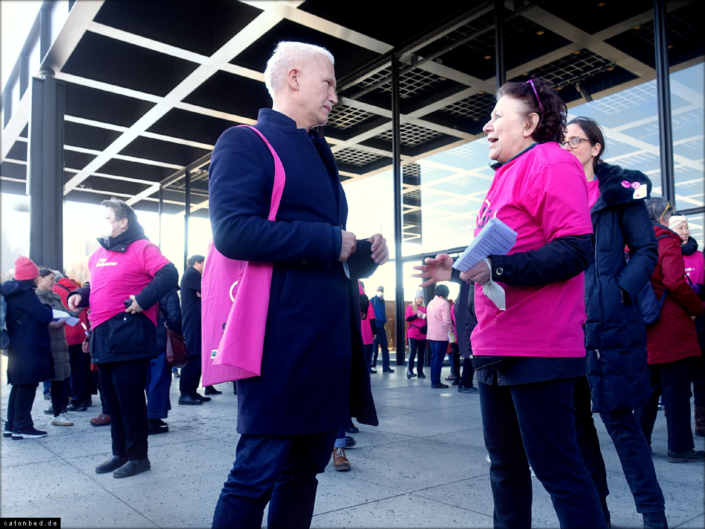 Die Organisatorin Rachel Kohn