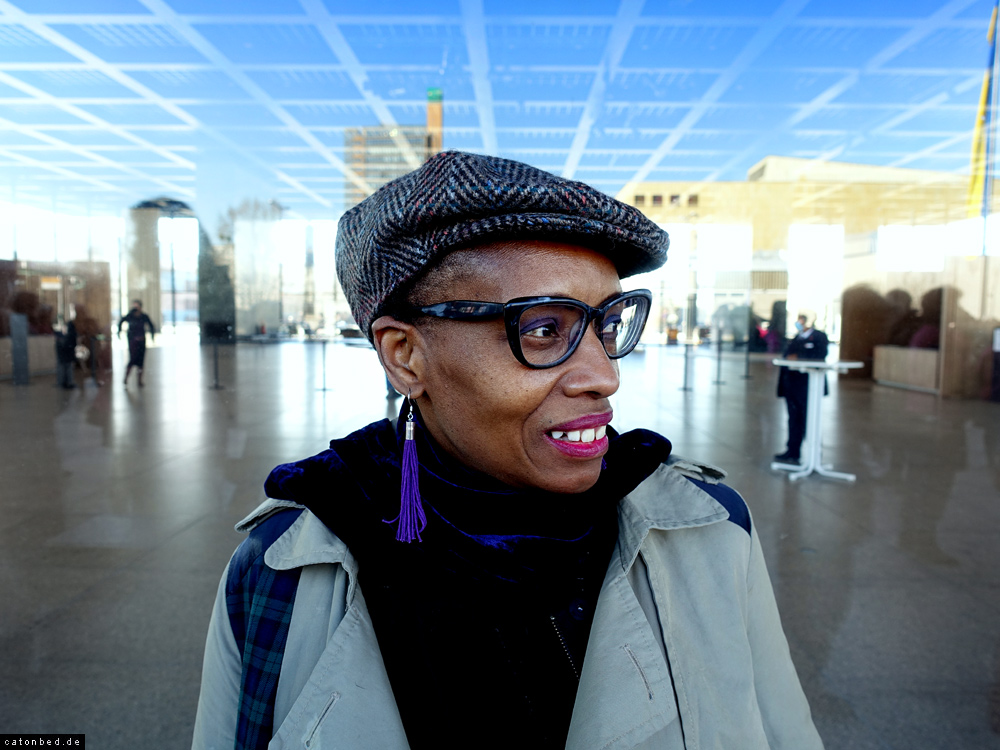 Neue Nationalgalerie: FairShare Aktion, 8.3.2022