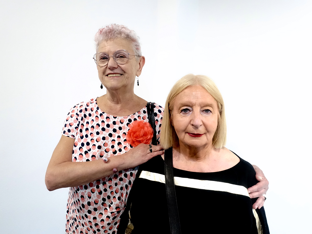 Urszula Usakowska-Wolff und Eva Partum