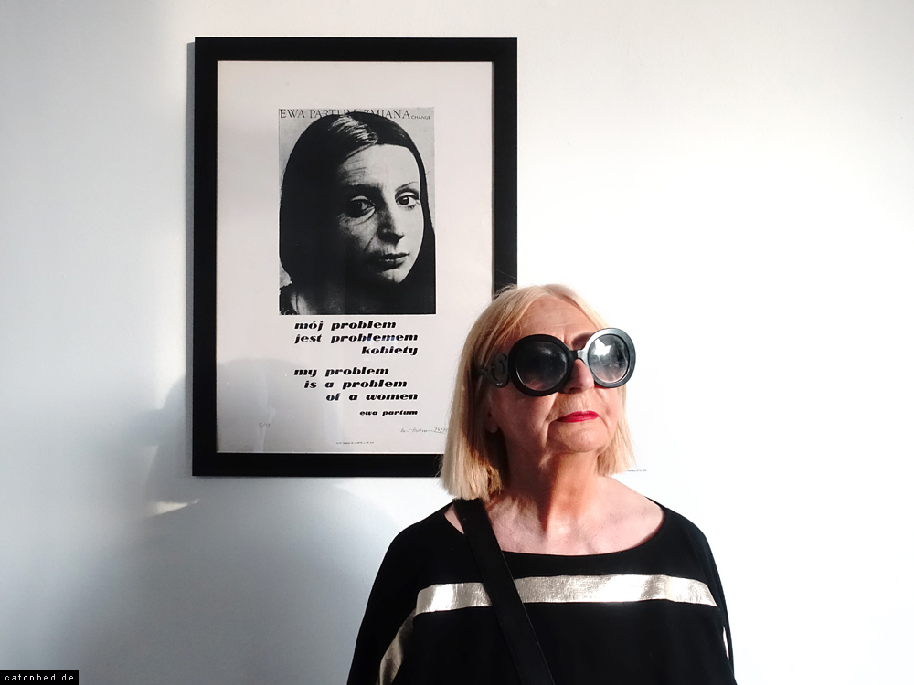 Polnisches Kulturinstitut - 2025 Ewa Partum und Mehtap Baydu - Die polnische Künstlerin Eva Partum