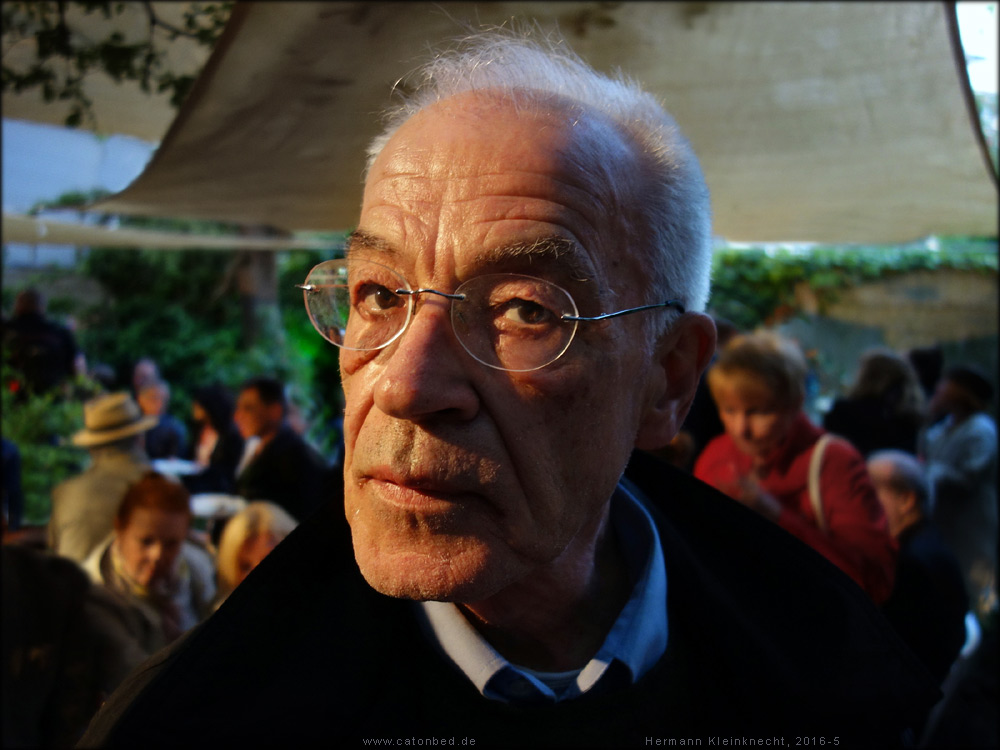 Der Künstler Hermann Kleinknecht