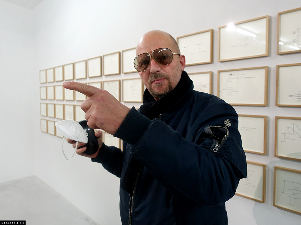 Der Leipziger Galerist Uwe Karsten G&uuml;nther