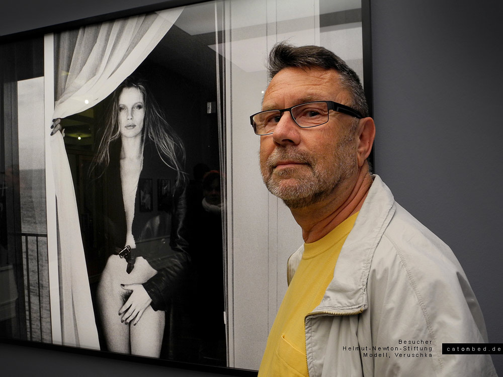 Besucher und Veruschka