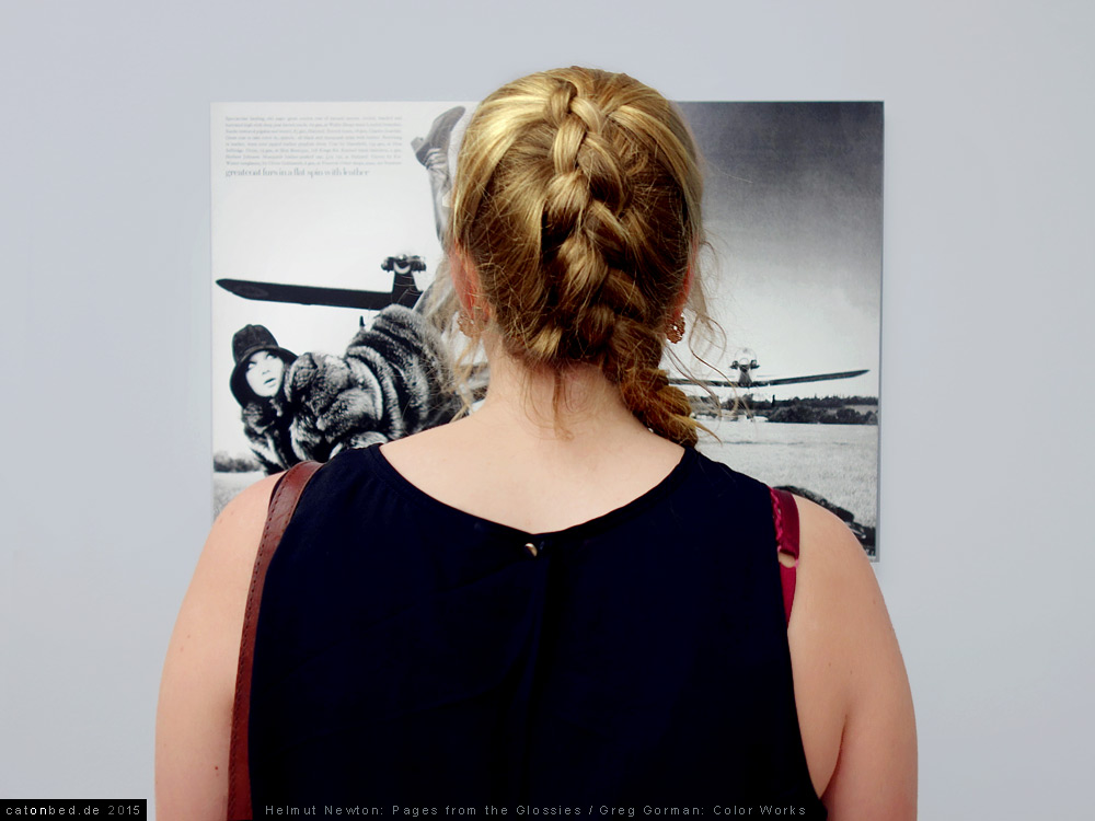 Helmut Newton:  pages of glossies