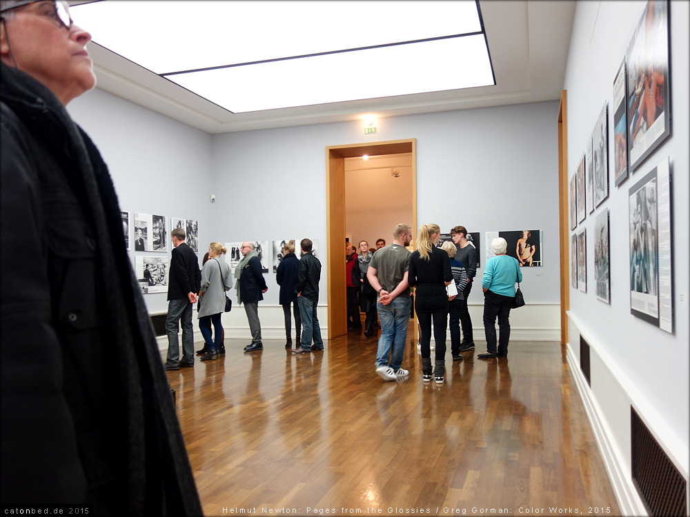 Greg Gorman / Helmut Newton:  pages of glossies