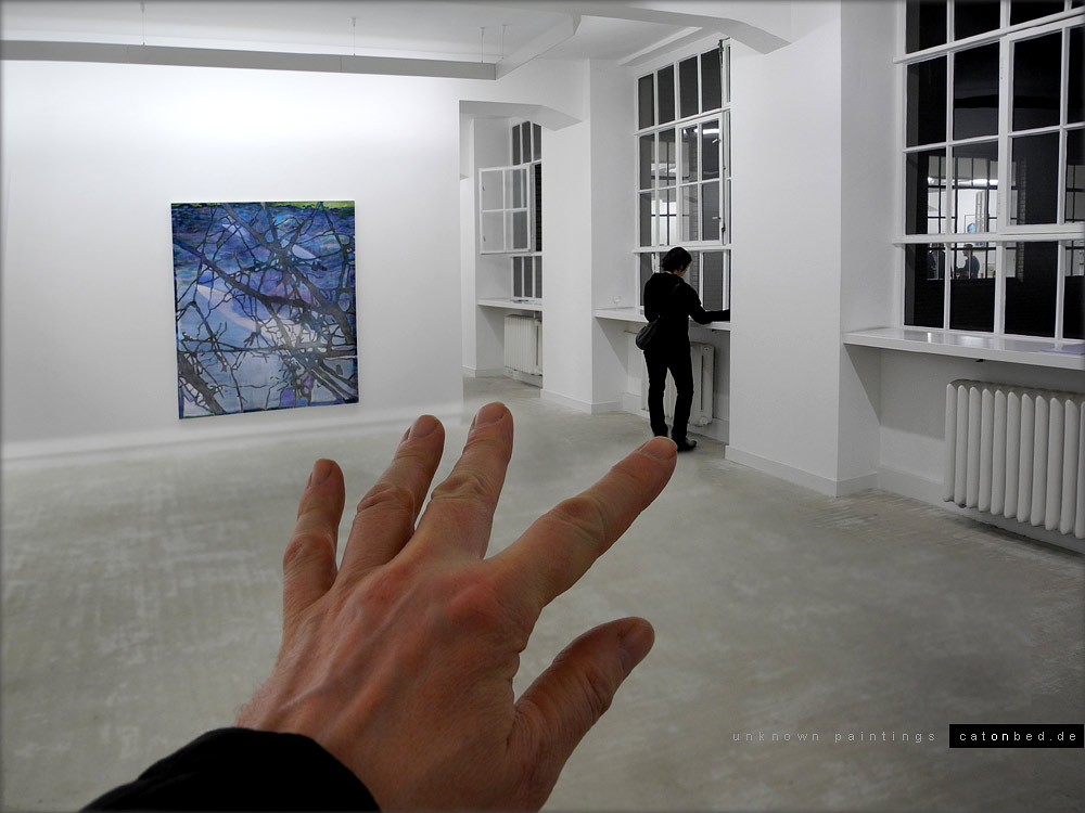 touching a reading person