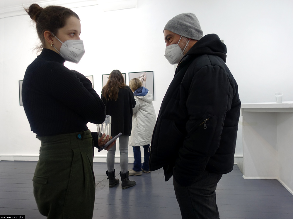 Joachim Schmettau zum 85. Geburtstag mit einer Zeichnung aus den 70ern