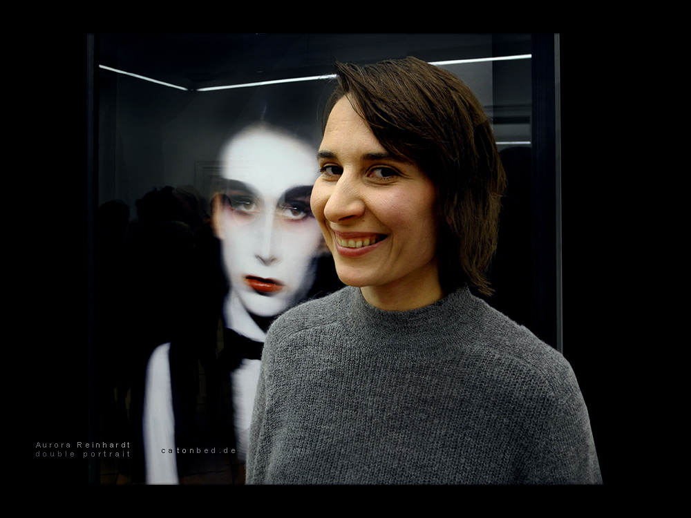  Aurora Reinhard and her selfportrait 2012