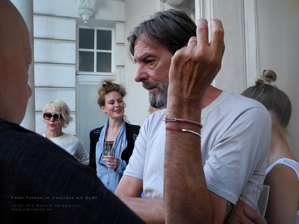 Ulay und  Dr. Peter Funken