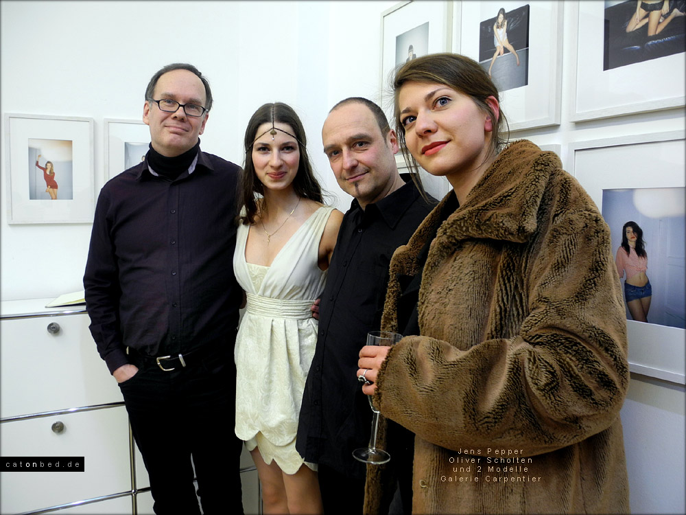 Pepper, Oliver Scholten und 2 Modelle