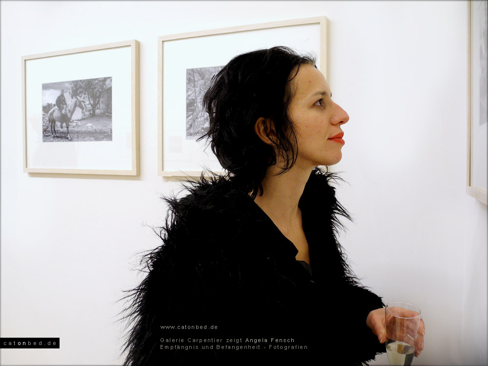 Angela Fensch in der Galerie Carpentier