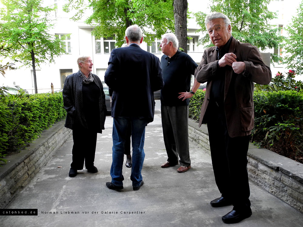 Norman Liebman  arriving