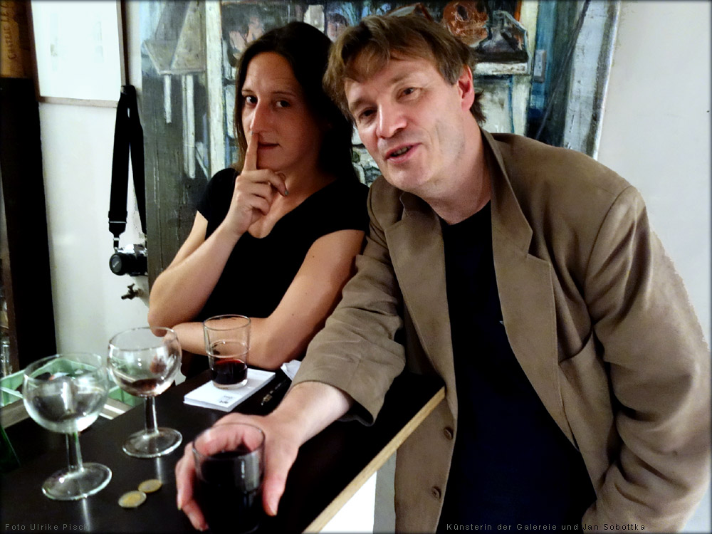 Jan und Künstlerin