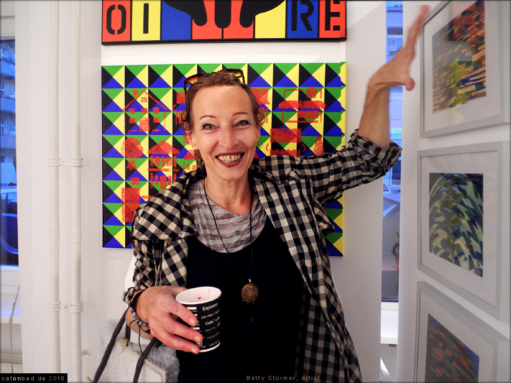 Betty St&uuml;rmer, artist, 2016-9