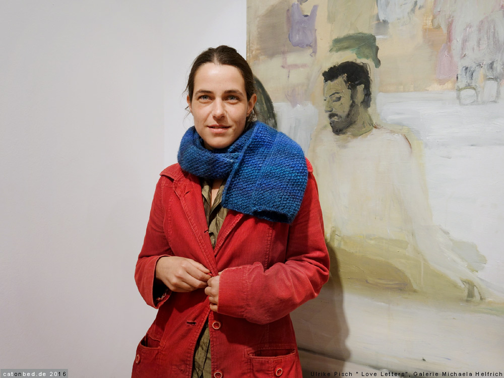 Michaela Helfrich Galerie, Auguste Hill, art criticGalerie, Ulrike Pisch. love letters