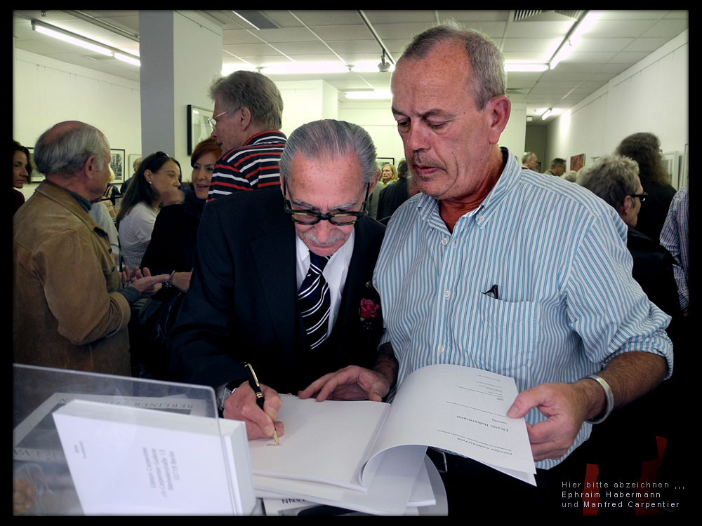 E. Habermann und Manfred Carpentier