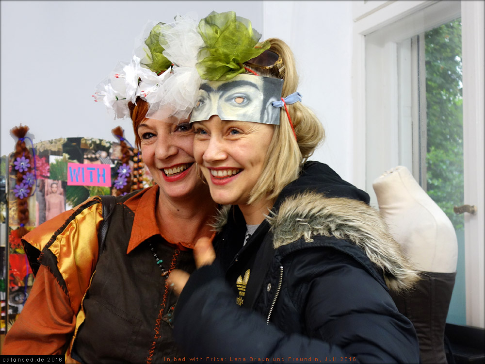 Lena Braun and friend