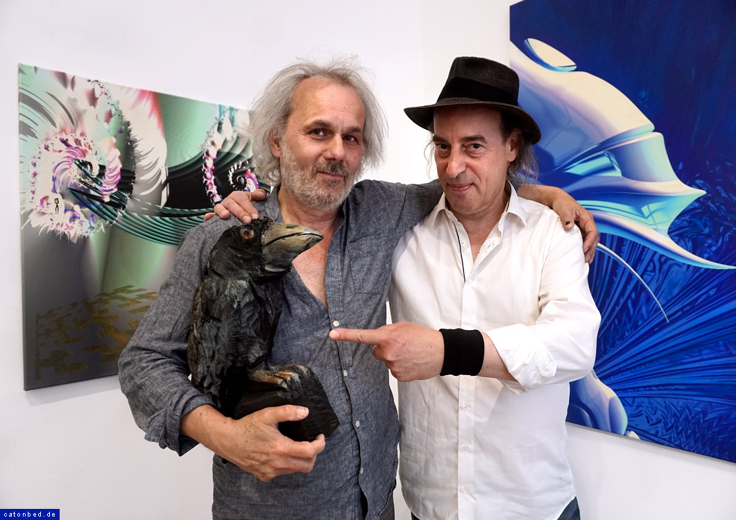 Der Künstler und Galerist Massholder