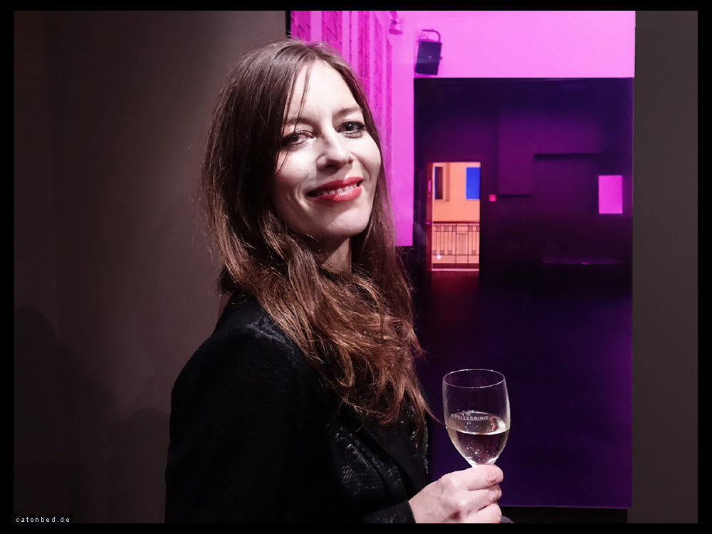 Die Galeristin Coco Charis Schwarz 